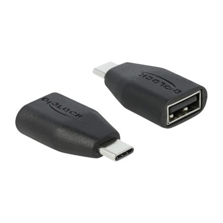 adaptador de alimentación usb tipo c macho a a hembra 66528