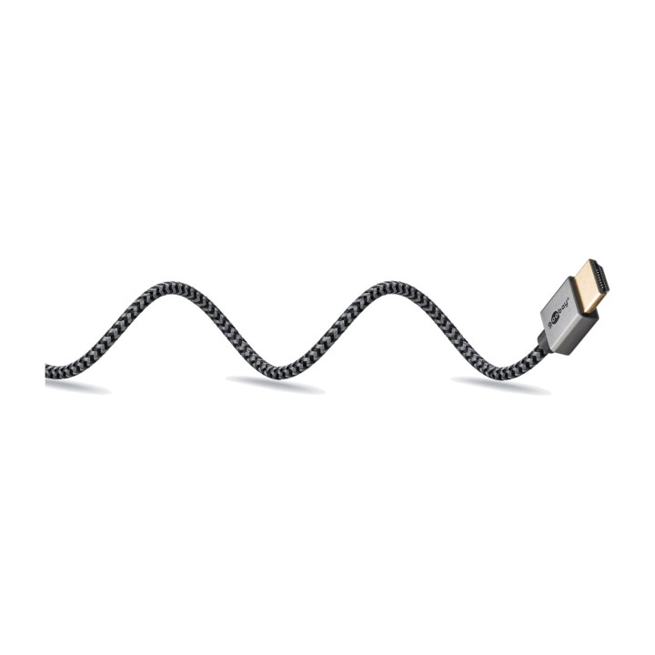 GOOBAY Cable HDMI delgado de alta velocidad con Ethernet