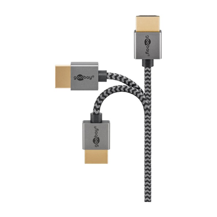 GOOBAY Cavo HDMI sottile High Speed con Ethernet PLUS 2.1 8K