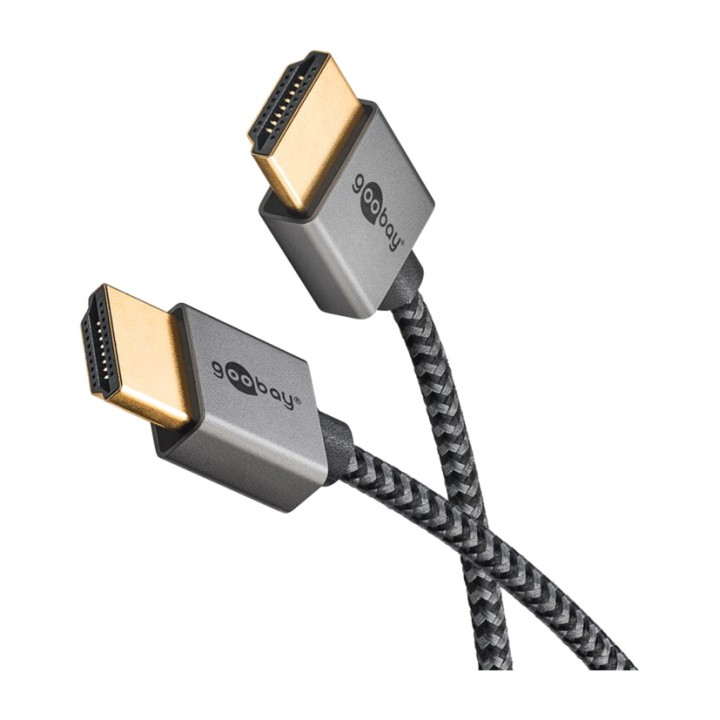 GOOBAY Cavo HDMI sottile High Speed con Ethernet PLUS 2.1 8K