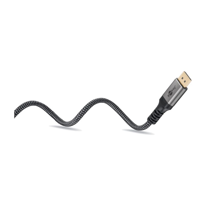 GOOBAY Cavo DisplayPort intrecciato ad alta velocità PLUS