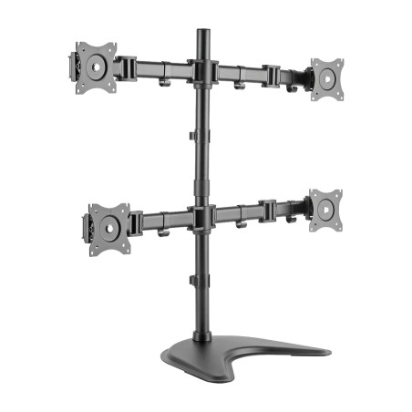quad monitor desk mount 15-27" vesa 100