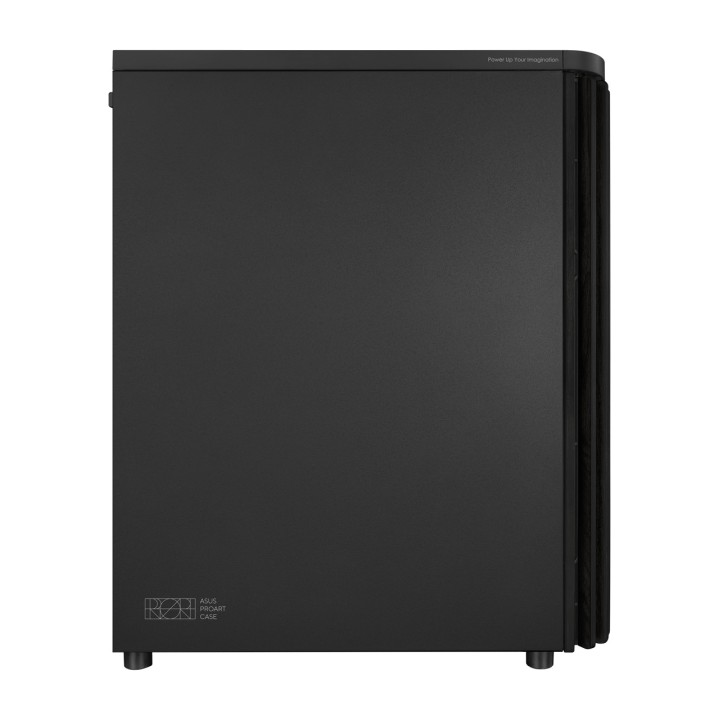 ASUS Caja de PC semitorre ATX con frontal madera