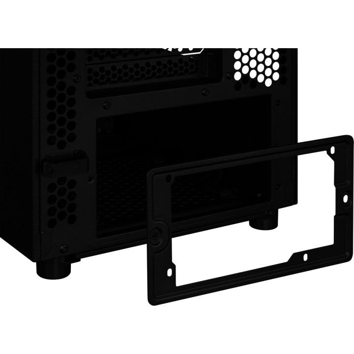 ASUS Caja de PC semitorre ATX con frontal madera