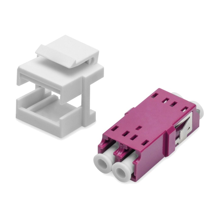 DIGITUS Accoppiatore keystone duplex in fibra ottica