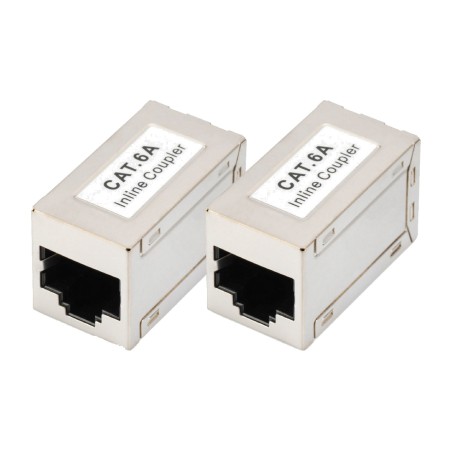 coupleur réseau rj45 blindé cat6a dn-93905 2 uds
