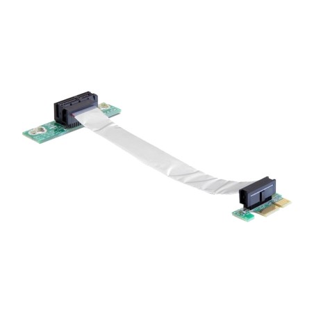 câble riser pcie x1 pour montage horizontal 13cm 41839