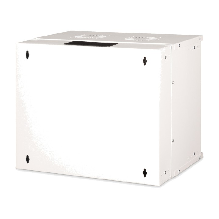 DIGITUS Wand-Rackschrank mit perforierter Tür SOHO PRO 19"