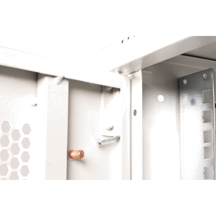 DIGITUS Wand-Rackschrank mit perforierter Tür SOHO PRO 19"