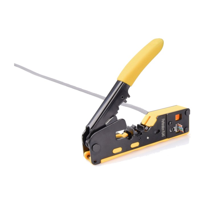 DIGITUS Crimpadora modular pasante para conectores de red y