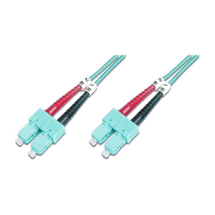 DIGITUS Latiguillo de fibra óptica dúplex multimodo SC-SC