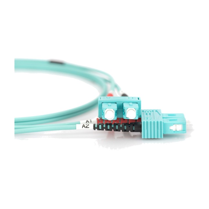 DIGITUS Latiguillo de fibra óptica dúplex multimodo SC-SC