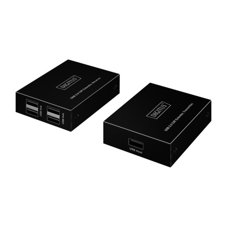 kit di estensione usb tramite cavo di rete con hub a 4 porte 2.0 cat6 150m