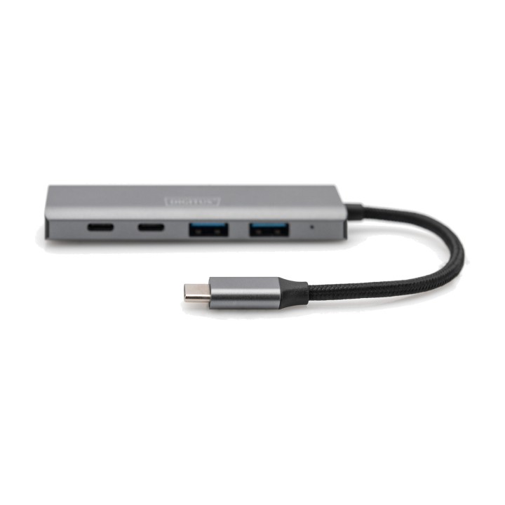 DIGITUS USB-C-Hub mit 4 Ports 2A + 2C 10GBPS 100156316