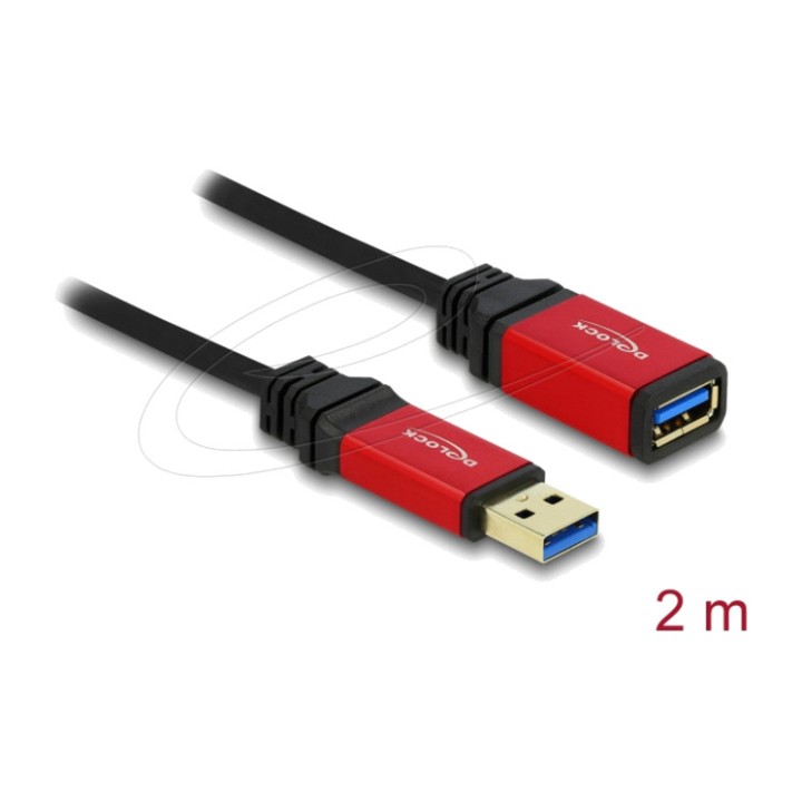 DELOCK Male-to-female extension cable USB-3.2 GEN1 A-PREMIUM
