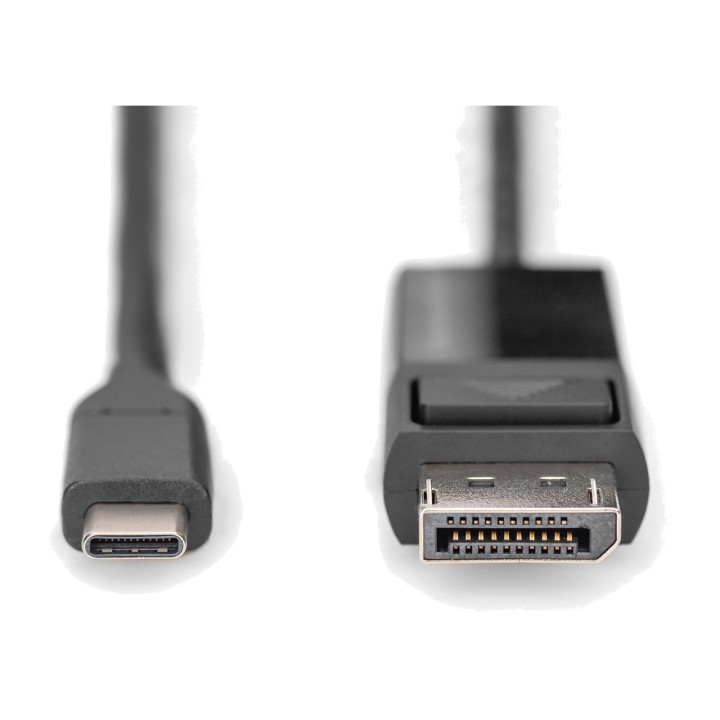 DIGITUS Bidirectional USB-C to DisplayPort adapter cable 1.4