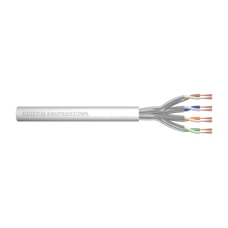 bobine de câble réseau pour cordons de brassage cat6a u/ftp awg27 100m