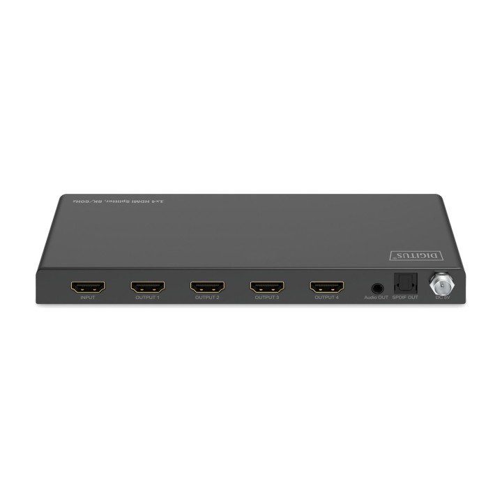 DIGITUS Répartiteur HDMI 1 entrée vers 4 sorties avec sortie