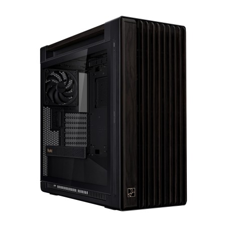 boîtier pc e-atx avec fenêtre et façade en bois proart-pa602 wood edition tg