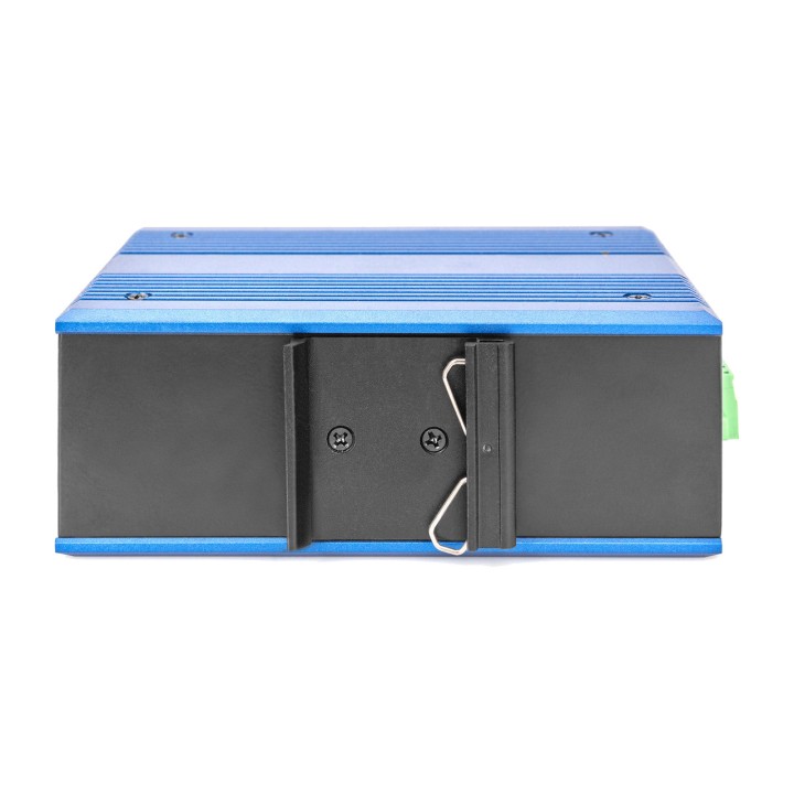 DIGITUS Switch de red industrial 8 puertos para carril
