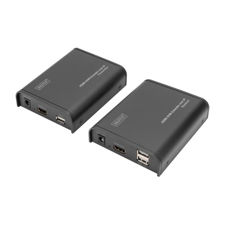 kit extensor kvm hdmi por red ip cat6 120m