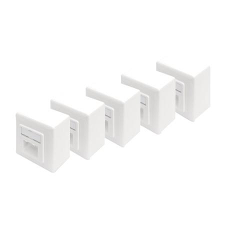 toma de datos de superficie apantallada cat6 rj45 lsa 5 uds
