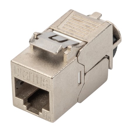 shielded keystone module with cable manager cat6a rj45 dn-93619 24 uds