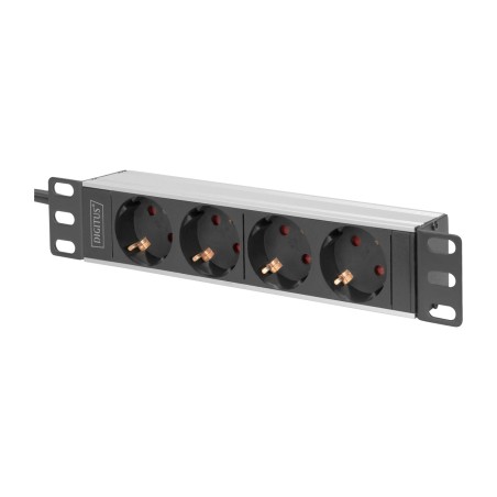 multiprise pdu pour armoire rack 10" 1u 4-tomas-schuko