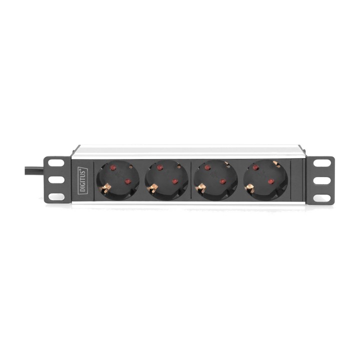 DIGITUS Multipresa PDU per armadio rack 10" 1U