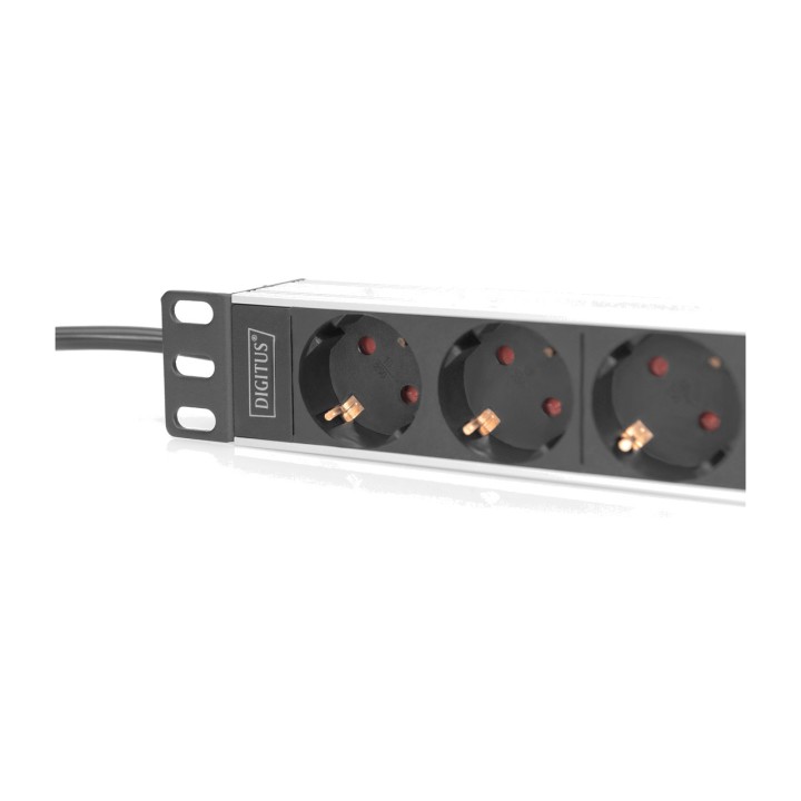 DIGITUS Multiprise PDU pour armoire rack 10" 1U