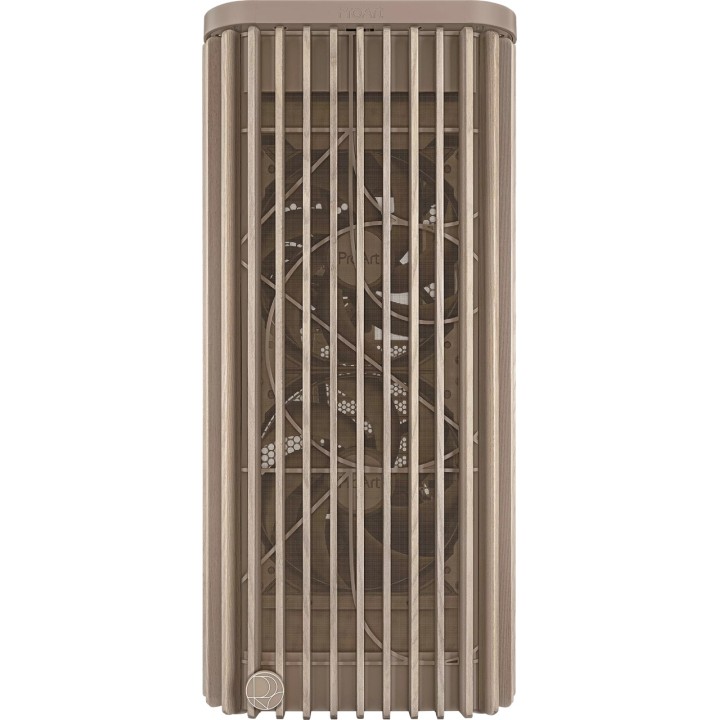 ASUS Boîtier PC moyen tour ATX avec façade en bois