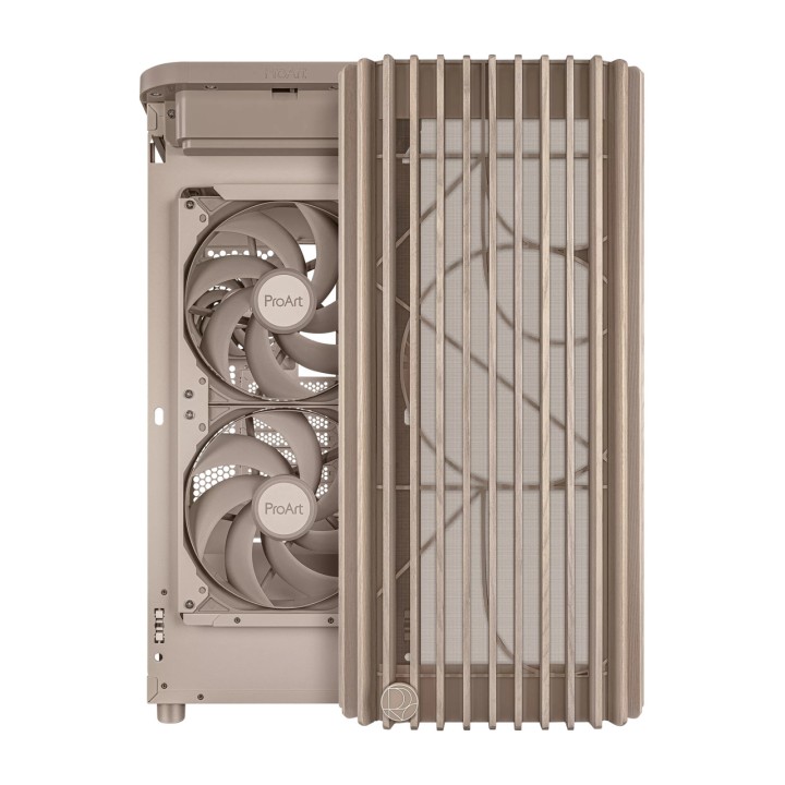ASUS ATX-Midi-Tower-PC-Gehäuse mit Holzfront PROART-PA401