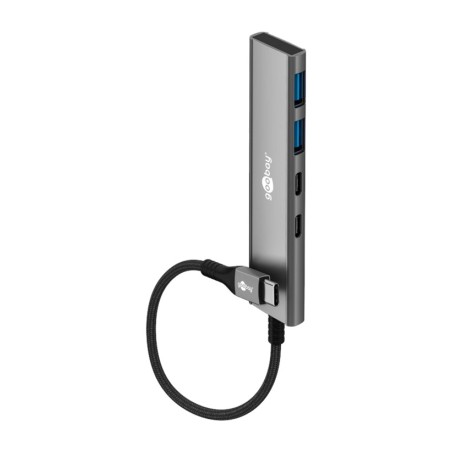 hub usb-c à 4 ports slim 2a + 2c 5gbps 76563