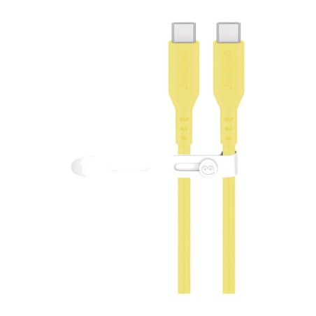 cable de silicona de carga y datos tipo c usb-c 2.0 pd 60w 1,5m