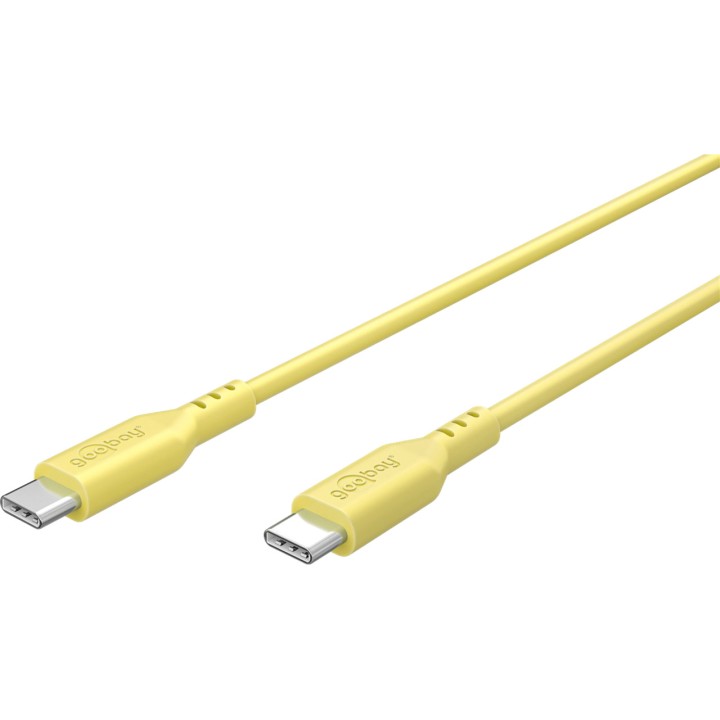 GOOBAY Cavo di ricarica e dati in silicone Type C USB-C 2.0