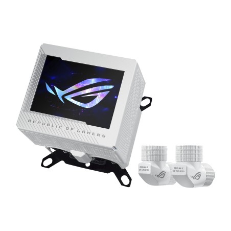 bloc de refroidissement liquide pour cpu avec écran rog-ryujin iii wb