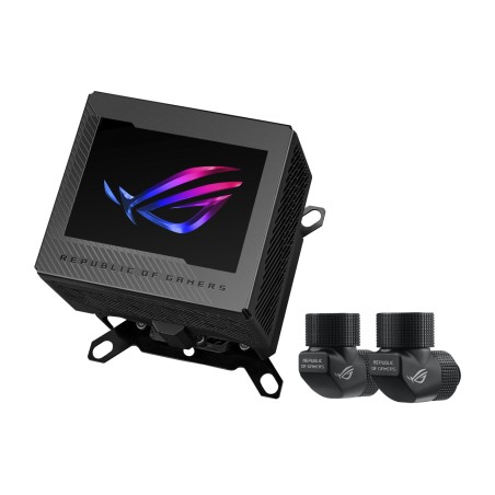 bloque de agua para cpu con pantalla rog-ryujin iii wb