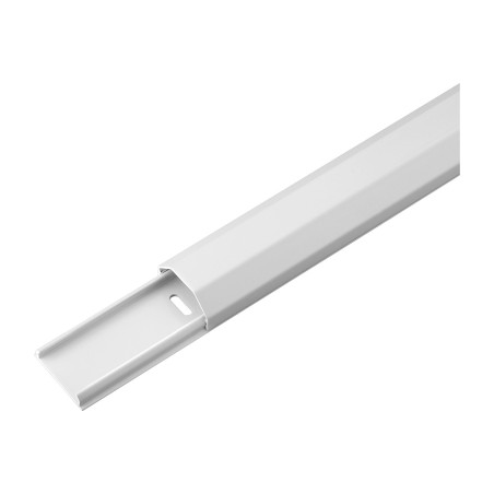 canaleta pasacables de aluminio para escritorio 1,1m 33mm