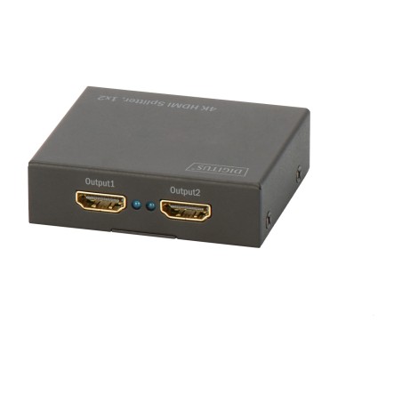 1-input to 2-output hdmi splitter 4k