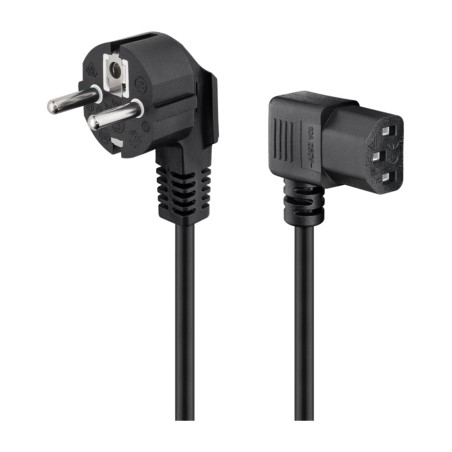 cable de alimentación schuko a iec c13 h05vv-f3g 250v