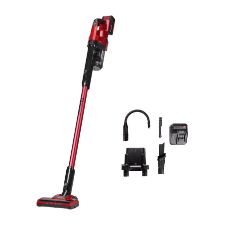 cordless stick vacuum cleaner with battery and charger power x-change te-sv 18 li 18v 1x4,0ah