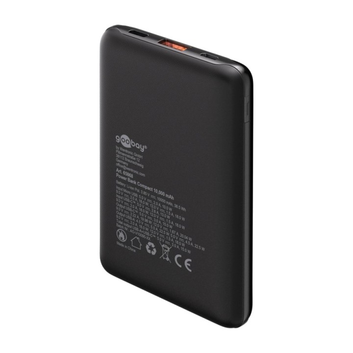 GOOBAY Batterie externe compacte 10000MAH 22,5W 100070834
