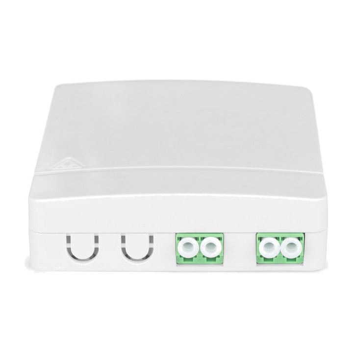 DIGITUS Fiber optic connection box FTTH 2X LC/APC DX