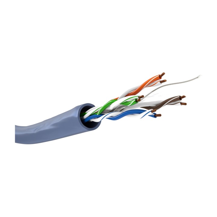 GOOBAY Bobina di cavo rete per installazione CAT6A U/UTP