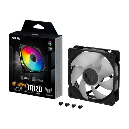 ventilador de caja para pc tuf-gaming tr120 argb 120mm