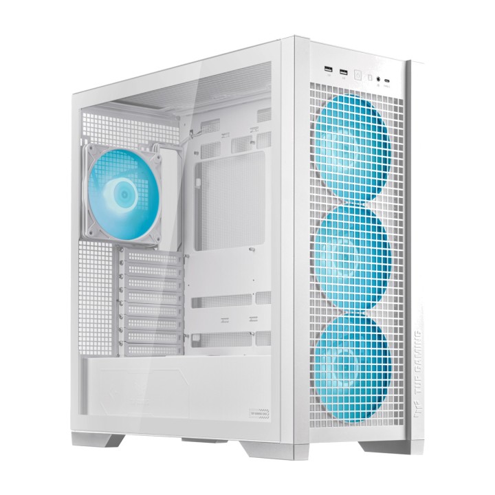 ASUS Caja de PC semitorre E-ATX con ventana TUF-GAMING GT302