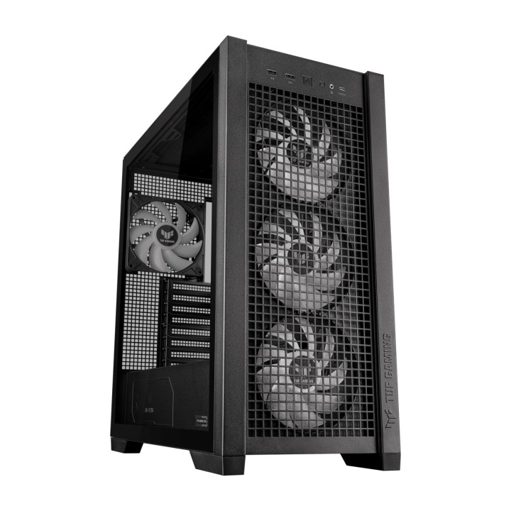 ASUS Caja de PC semitorre E-ATX con ventana TUF-GAMING