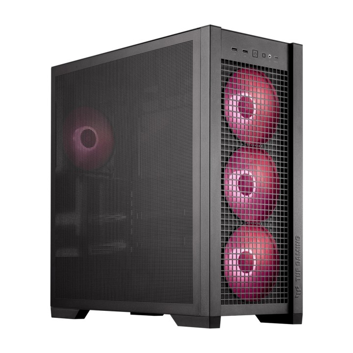 ASUS Caja de PC semitorre E-ATX con ventana TUF-GAMING