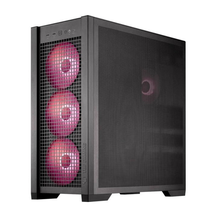 ASUS Caja de PC semitorre E-ATX con ventana TUF-GAMING