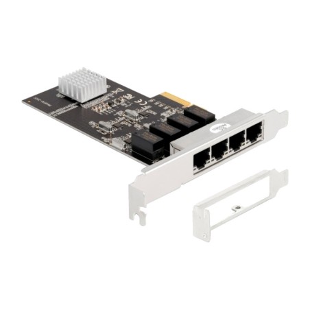 tarjeta de red pcie con 4 puertos rj45 x4-gigabit-realtek rtl8111h 88618